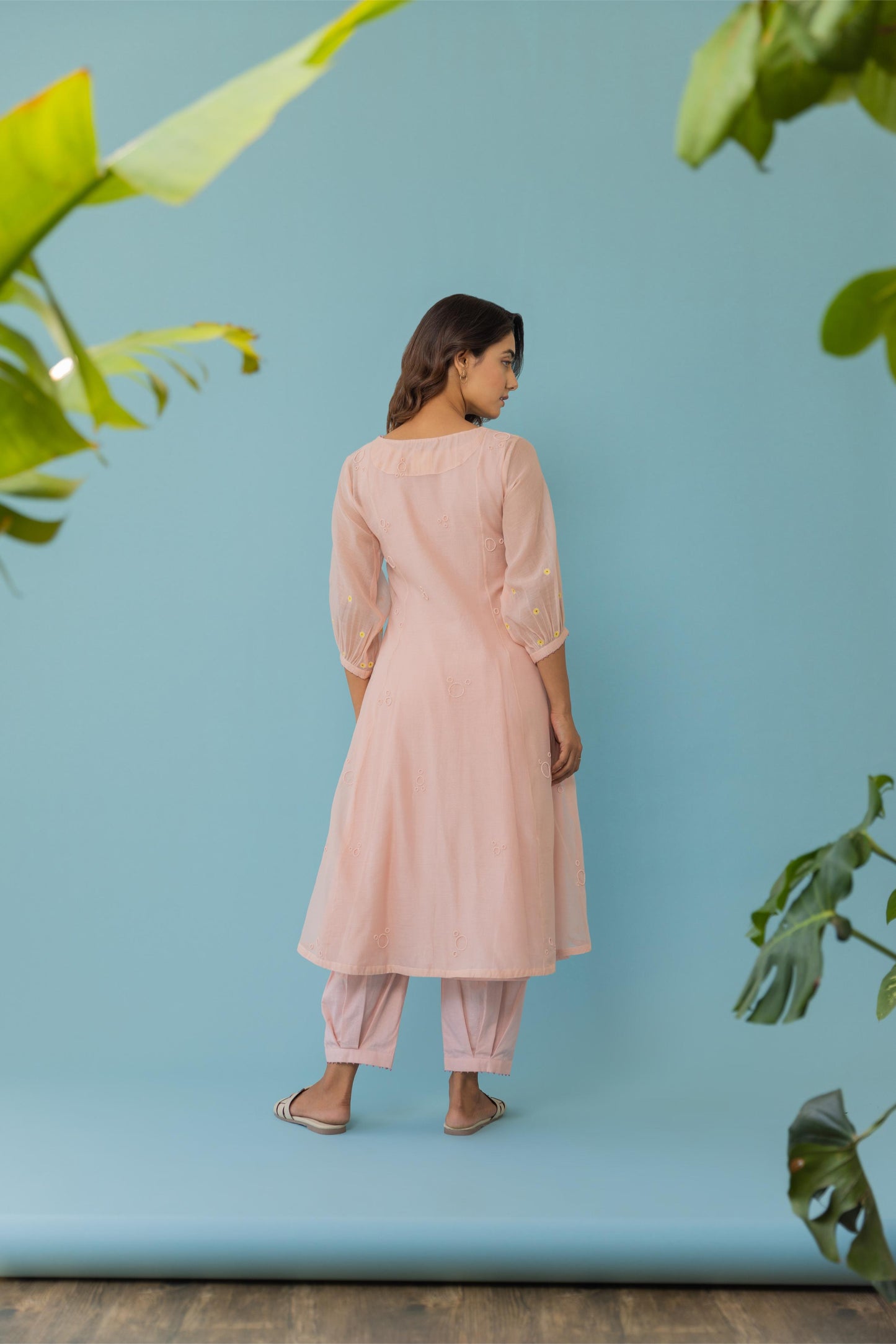 Coral Kurta Set