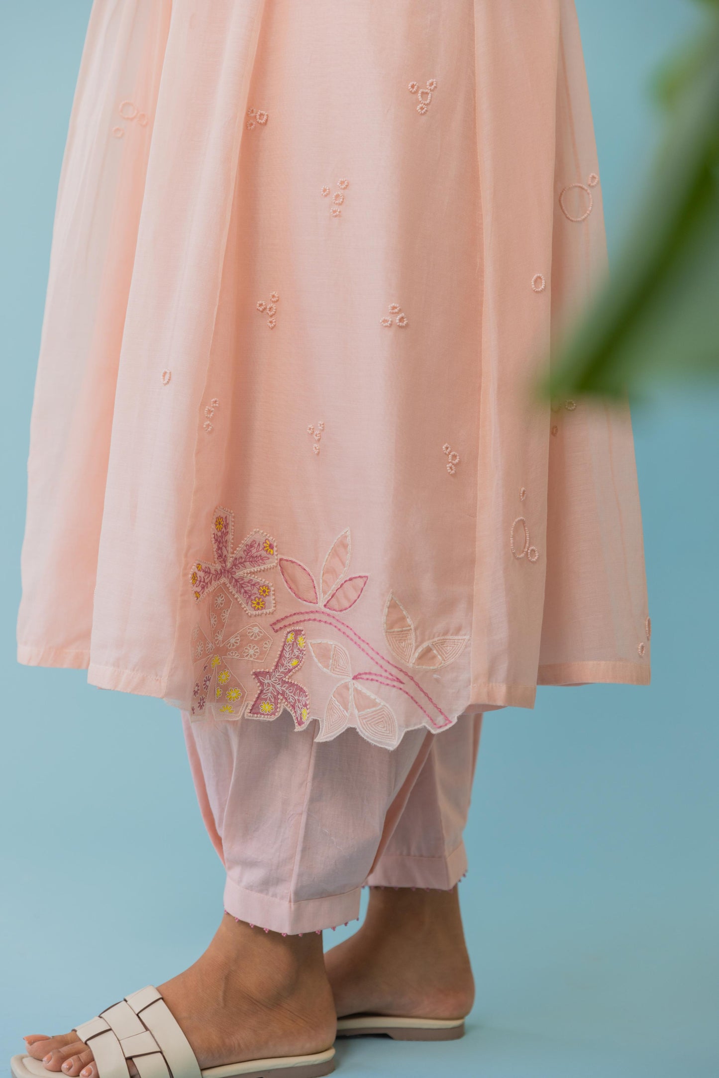 Coral Kurta Set